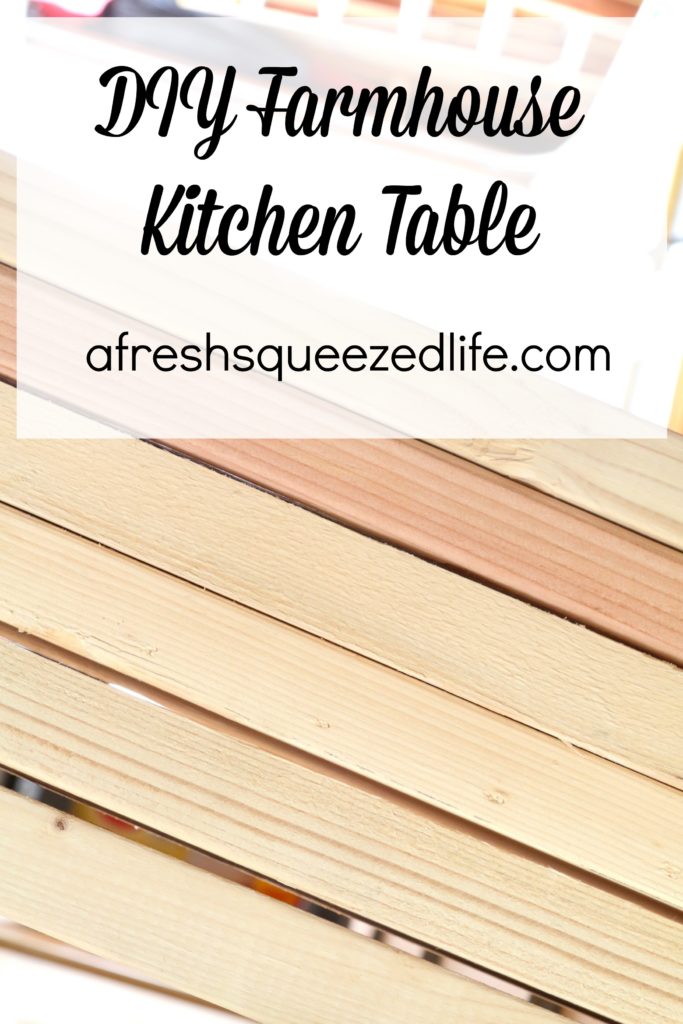 diy farmhouse kitchen table