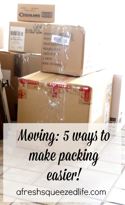 5 ways to make packing easier