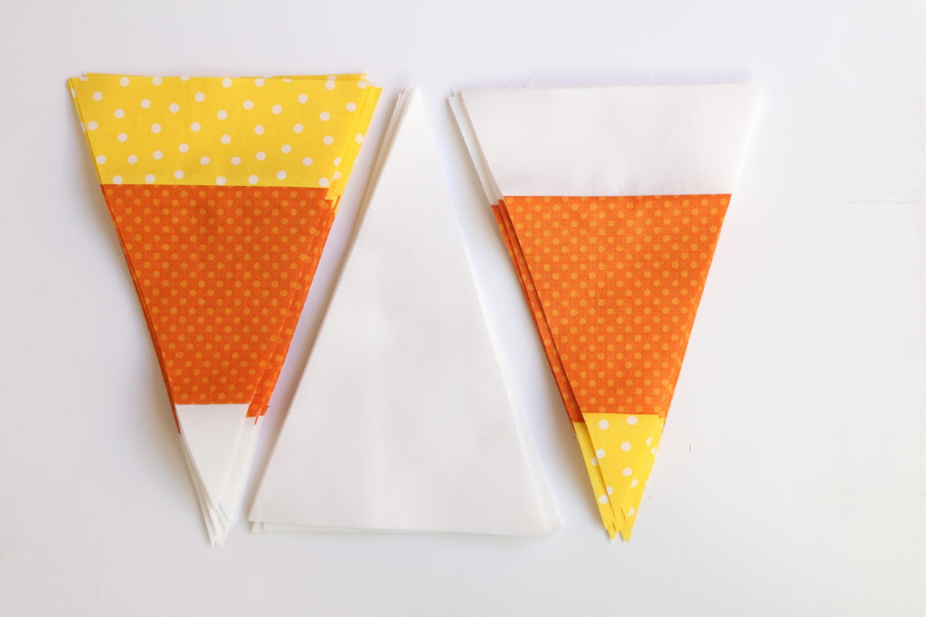 CANDY CORN BUNTING TUTORIAL - A Fresh-Squeezed Life