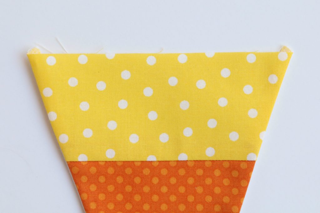 CANDY CORN BUNTING TUTORIAL - A Fresh-Squeezed Life